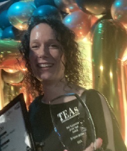 Karen Jacobs wins UEA PhD Supervisor of the Year award