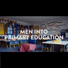 Men into Primary Education logo