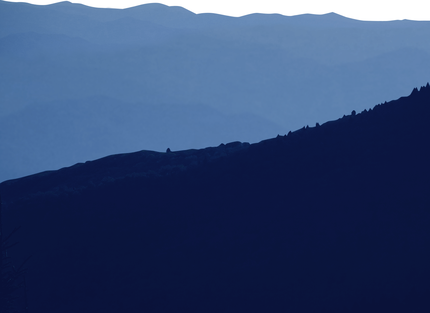 Mountain outline